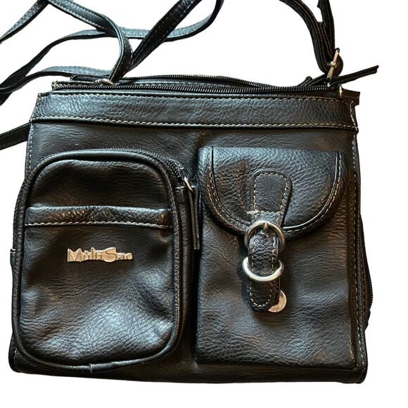 3 for $30! Multi Sac black cross body purse - Picture 2 of 10